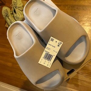Authentic Yeezy slides. Color Pure. Size 8.